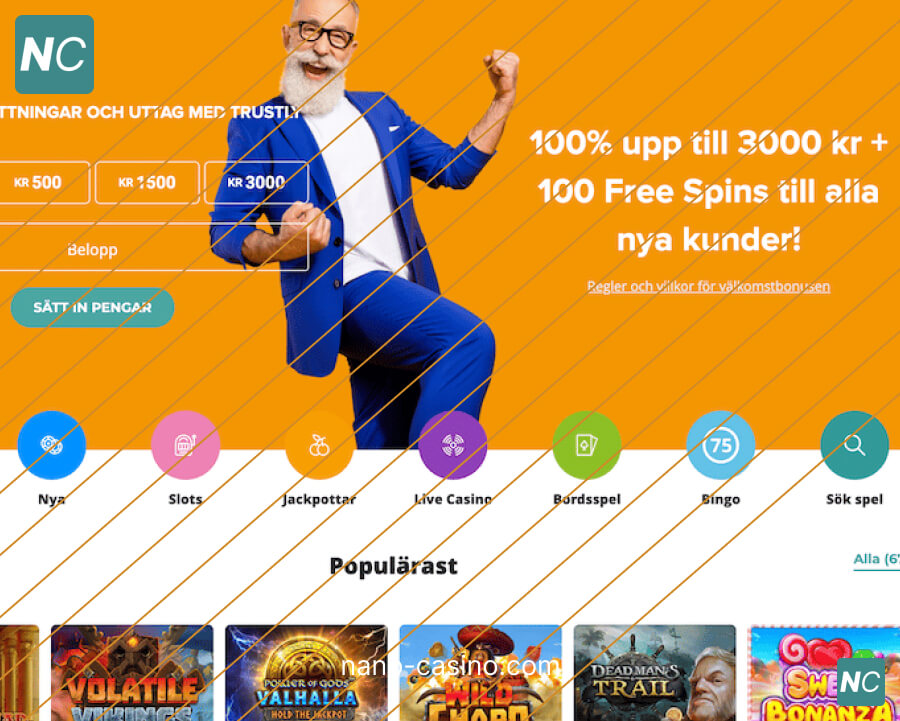 Bakom kulisserna på Nano Casino