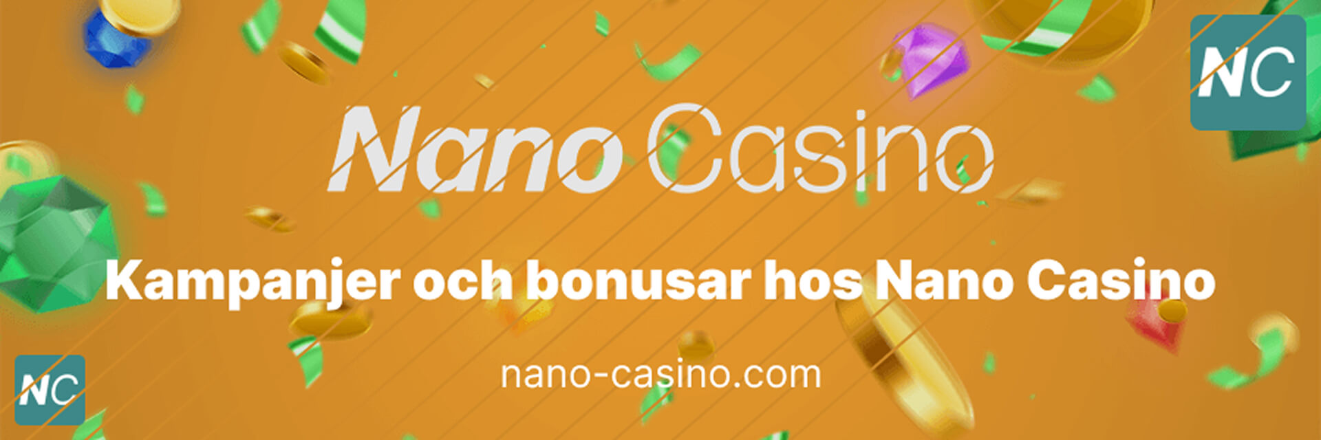 Kampanjer och bonusar hos Nano Casino
